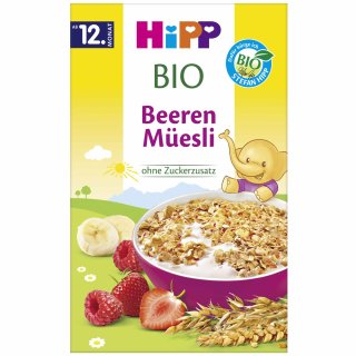HiPP Bio Beeren-Müsli ab 12. Monat (200g Packung)