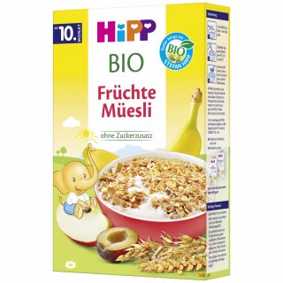 HiPP Bio Früchte-Müsli ab 10. Monat (200g Packung)
