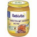 Bebivita Karotten+Kartoffeln+Rind ab 6. Mon. (190 g)