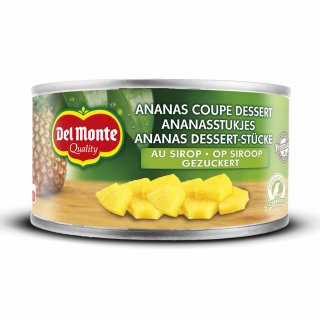 Del Monte Ananas Stücke in Saft  (236 ml)