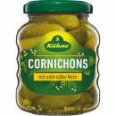 Kühne Cornichons süß (212ml Glas)