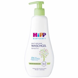 HiPP Babysanft Waschgel Haut & Haar (400 ml)