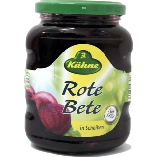 Kühne Rote Beete (370ml Glas)