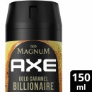 AXE Bodyspray MAGNUM GOLD CARAMEL BILLIONAIRE (150 ml)