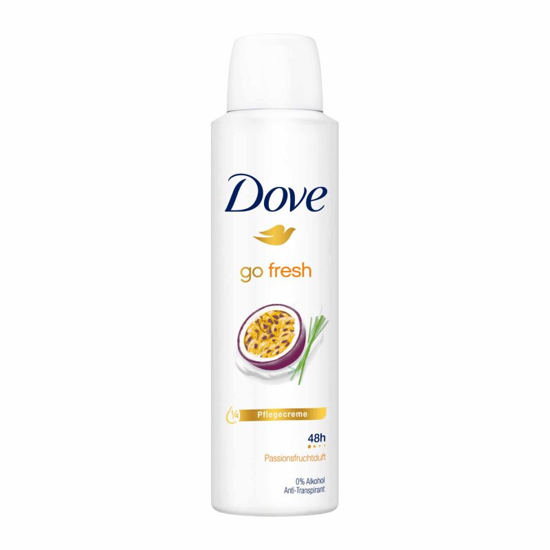 Dove Deo Spray go fresh Passionsfrucht & Zitronengrasduft (150ml Dose