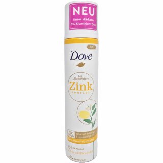Dove Deo Spray Zink KOMPLEX Citrus-und Pfirsichduft (100ml Dose)