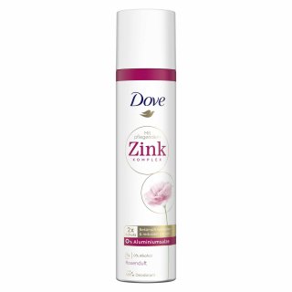 Dove Deo Spray Zink KOMPLEX Rosenduft (100 ml)