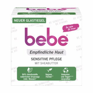 bebe Sensitive Pflege Empfindliche Haut Beruhigende Feuchtigkeitscreme (50ml)