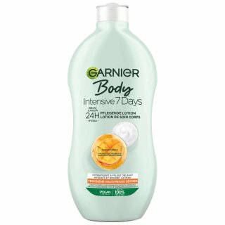 Garnier Body Intensiv 7 Tage Pflegende Lotion Normale bis trockene Haut (400ml Flasche)