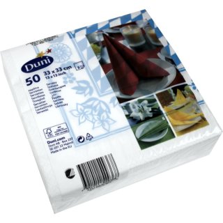 Duni Servietten 3lagig Tissue Motive 33 x 33 cm (50 Stck Packung)
