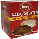hoch Back-Oblaten mit dem zarten Biss 70mmØ (53g...