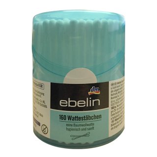 ebelin Wattestäbchen (160St Box blau)