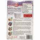 Ruf Einhorn Cup Cakes Backmischung mit Backförmchen Creme und knetbarer Zuckermasse (365g Packung)