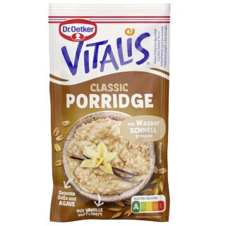 Oetker Vitalis Porridge Classic (54g Packung)
