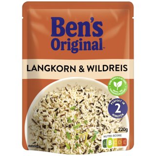 Bens Original Express Langkorn und Wildreis (220g Packung)