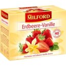 Milford Erbbeere-Vanille, 40 Teebeutel