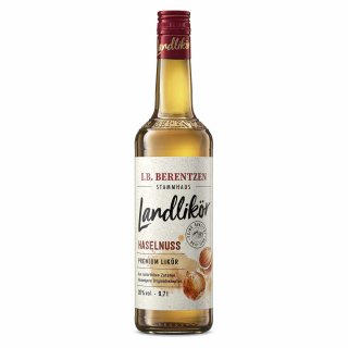 Berentzen Landlikör Haselnuss 20% Vol. (0,7 l)