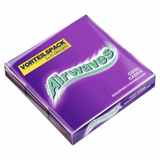 Wrigleys Airwaves Cool Cassis Vorteilspack (3 x 10 St)