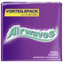Wrigleys Airwaves Cool Cassis Vorteilspack (3 x 10 St)