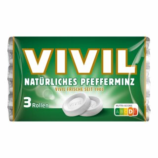 Vivil Pfefferminz VPE (20x3 x 29g Rollen)