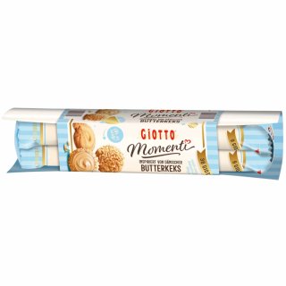 Giotto Momenti Dänischer Butterkeks 4er Stangen (154g Packung)