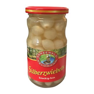 Spreewald Feldmann Silberzwiebeln (320g Glas)