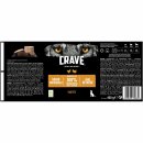 CRAVE Hund Adult Pastete mit Huhn & Truthahn (400 g)