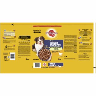 Pedigree Tender Goodness mit Geflgel (2,6 kg)