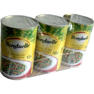 Bonduelle Erbsen sehr fein Möhren (2,655kg)