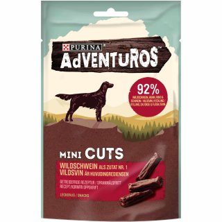 Purina Adventuros Mini Cuts Wildschwein (70g Beutel)