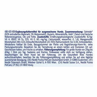 Purina DentaLife Hundesnacks Maxi 25-40kg (142g Beutel)