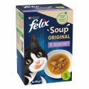 felix Soup Gemischte Vielfalt Multipack (6 x 48 g)