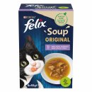 felix Soup Gemischte Vielfalt Multipack (6 x 48 g)