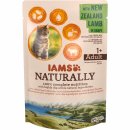 IAMS Naturally Cat Lamm in Sauce (85g Beutel)