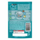 Purina ONE Indoor Zarte Stückchen in Sauce mit Thunfisch und grünen Bohnen (85 g)