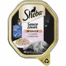 Sheba Sauce Lover mit Lachs (MSC) (85 g)