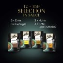 Sheba Selection in Sauce Geflügel Variation Pouch (12 x 85 g)