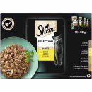 Sheba Selection in Sauce Geflügel Variation Pouch (12 x 85 g)