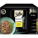 Sheba Selection in Sauce Geflügel Variation Pouch (12 x 85 g)