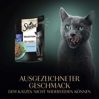 Sheba Selection in Sauce mit Hochseefisch (85 g)