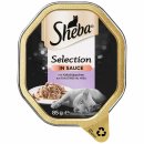 Sheba Selection in Sauce mit Kalbshäppchen (85g Packung)