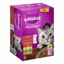 whiskas 1+ Pure Delight Klassisches Ragout in Gelee (12x85g Packung)