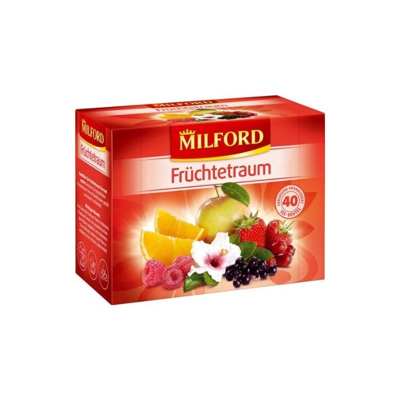 Milford Früchtetraum, 40 Teebeutel