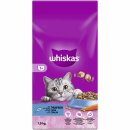 Whiskas Trockennahrung 1+ mit Thunfisch (1900 g)
