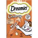 Dreamies Creamy Snack mit Huhn (4 x 10 g)