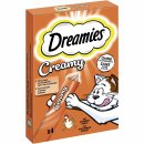 Dreamies Creamy Snack mit Huhn (4 x 10 g)