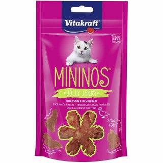 Vitakraft Katzensnack Mininos Entensnack in Scheiben (40 g)