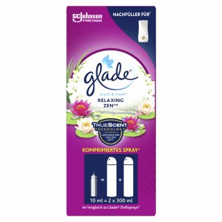 Glade Touch&Fresh Minispray NF Relaxing Zen (10 ml)