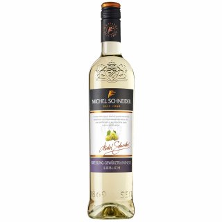 Michel Schneider Riesling - Gewürztraminer QbA liebl. (0,75 l)