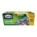 Toppits Zipper Allzweck Beutel XL Vorratspack (28x1l...